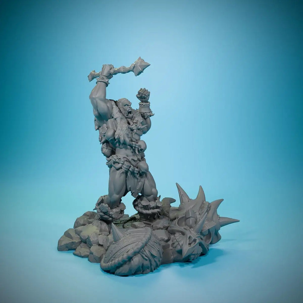 73mm Orc Ranger, Resin Model Figure Kit, Fantasy Theme, Unassembled and Unpainted