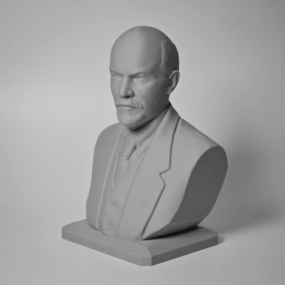 Vladimir Lenin Portrait, Resin Model Bust Kit, Historical Theme, Unassembled and Unpainted