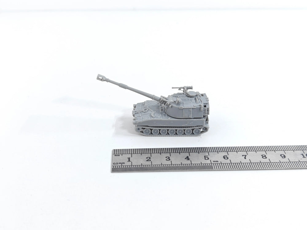 1/144 Cold War American M109, Resin Model Vehicle Kit, Unassembled and Unpainted