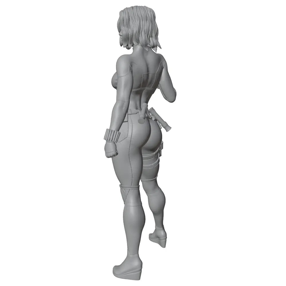 1/24 Modern Tactical Female Operative, Resin Model Figure Kit, Unassembled and Unpainted