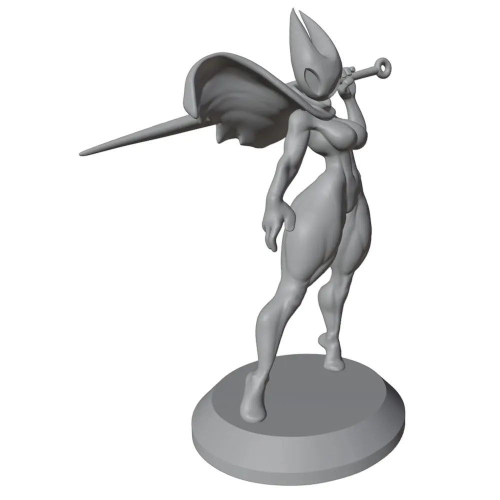 75mm Warrior with Spear, Resin Model Figure Kit, Fantasy Theme, Unassembled and Unpainted