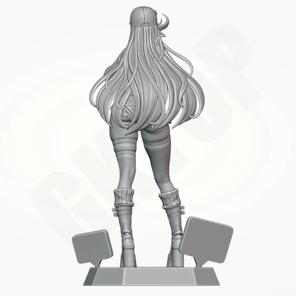 1/24 Female Warrior Adventure, Resin Model Figure Kit, Unassembled and Unpainted