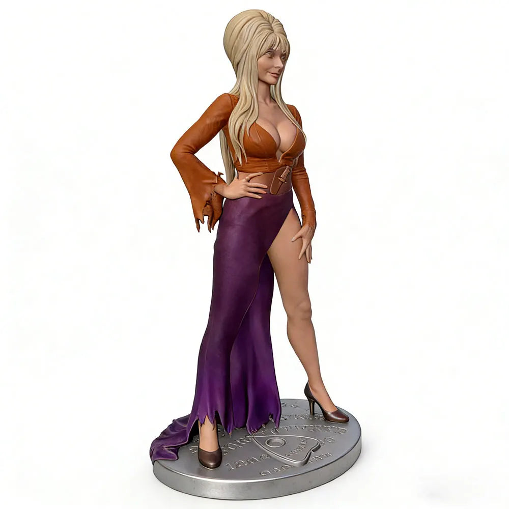 1/24 Woman in Corset and High-Slit Skirt, Resin Model Figure Kit, Unassembled and Unpainted