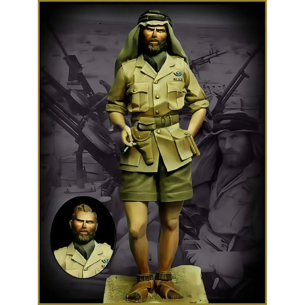 1/18 Modern SAS Operator Desert Tactical, Resin Model Figure Kit, Unassembled and Unpainted