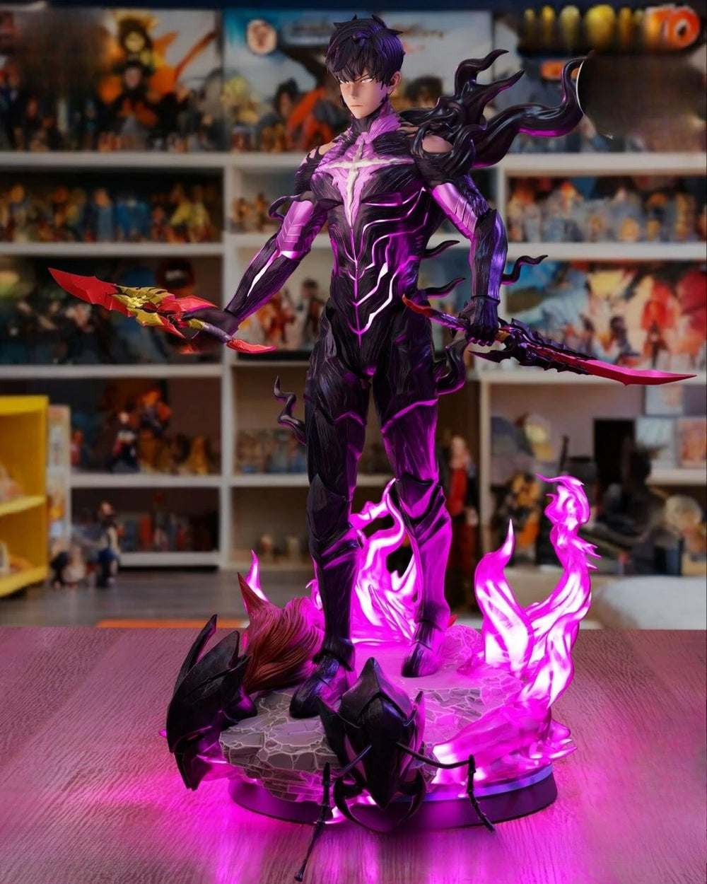 260mm Sung Jin-woo, Resin Model Figure Kit, Anime Theme, Unassembled and Unpainted
