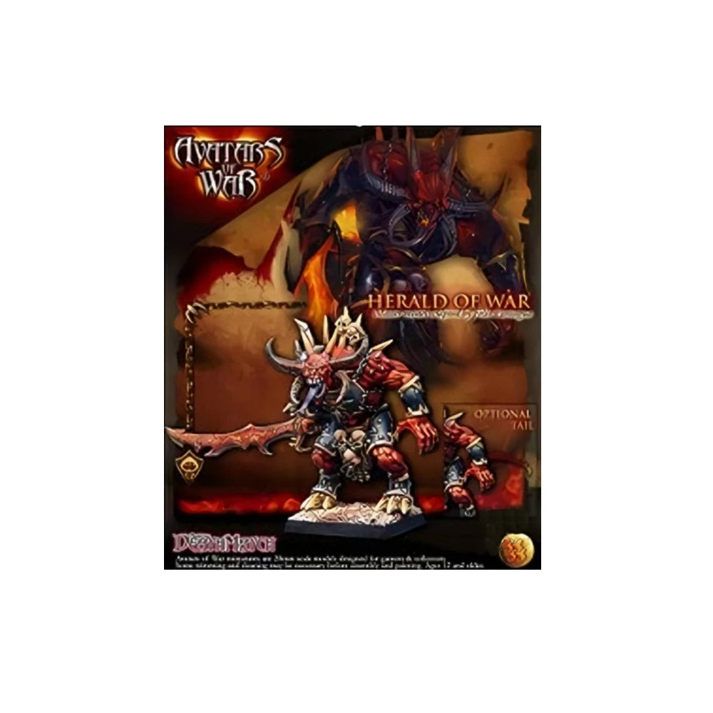 Chaos Demon Warrior, Resin Model Figure Kit, Fantasy Theme, Unassembled and Unpainted