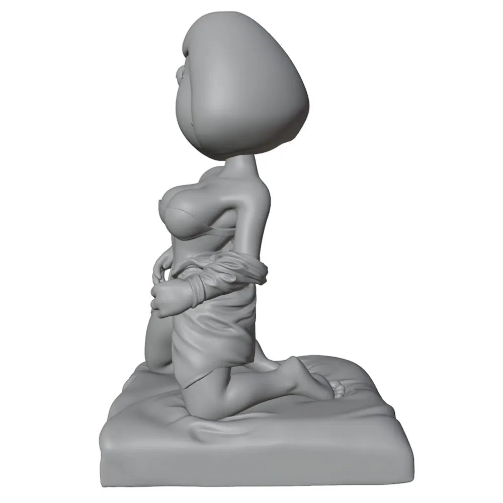 75mm Female Pinup, Resin Model Figure Kit, Unassembled and Unpainted