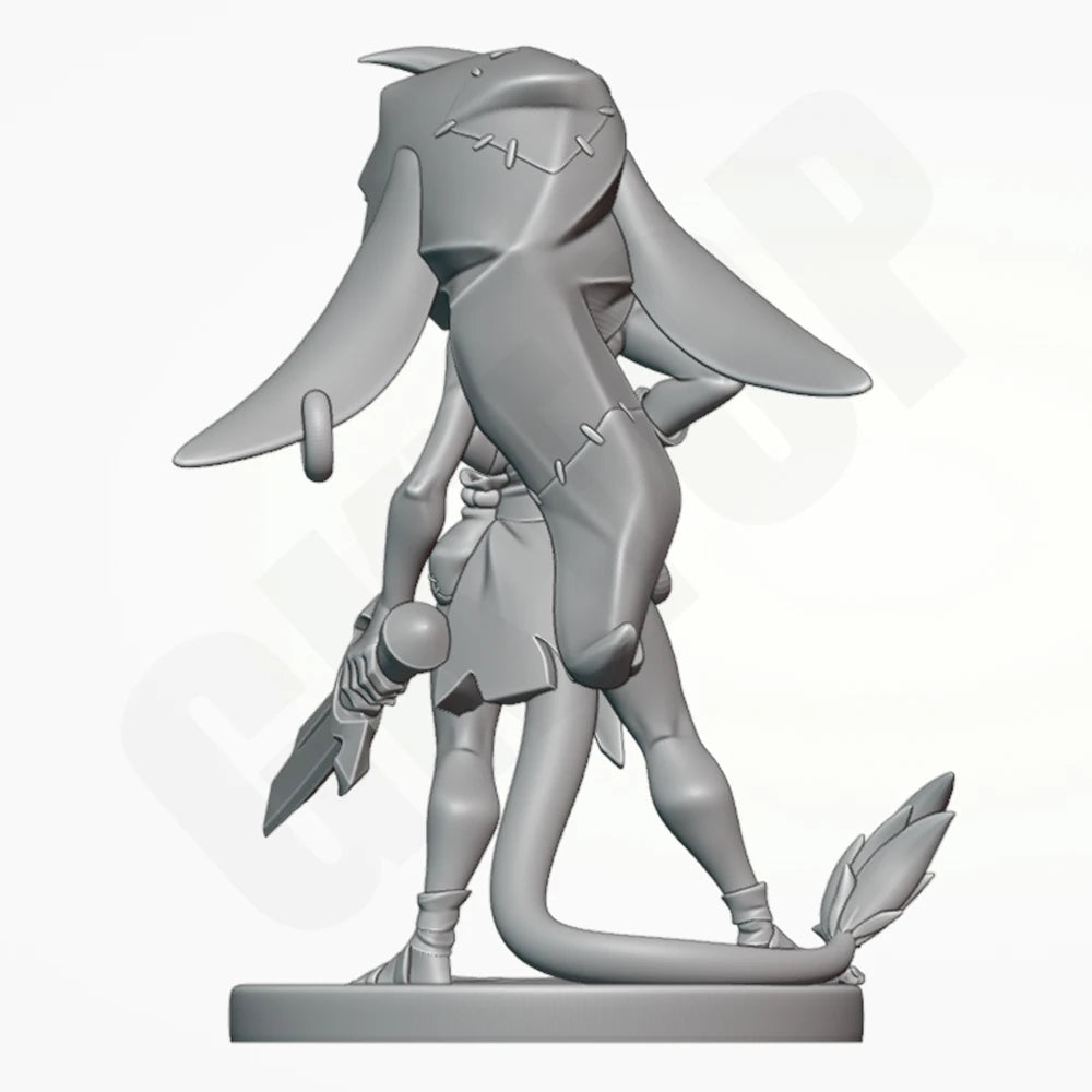 1/24 Nelachi, 6 Figures, Resin Model Figure Kit, Anime Theme, Unassembled and Unpainted