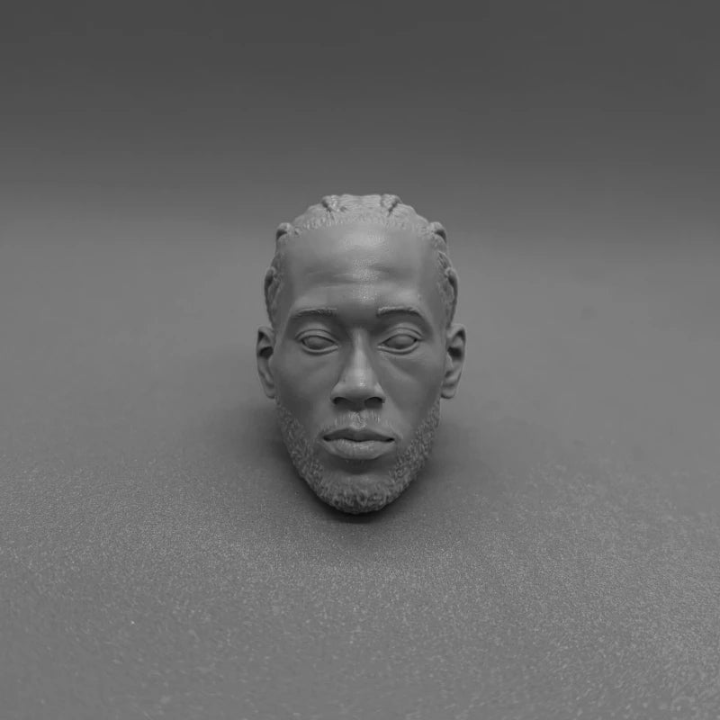 1/6 Basketball Player Head, 12 Figures, Resin Model Bust Kit, Historical Theme, Unassembled and Unpainted