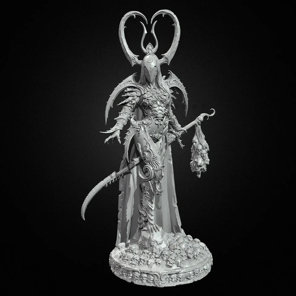 75mm Dark Fantasy Wertharion the Corrupted, Resin Model Figure Kit, Fantasy Theme, Unassembled and Unpainted