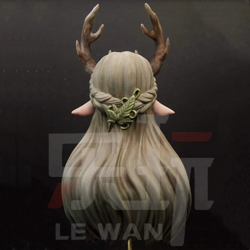 Forest Elf, Resin Model Bust Kit, Fantasy Theme, Unassembled and Unpainted