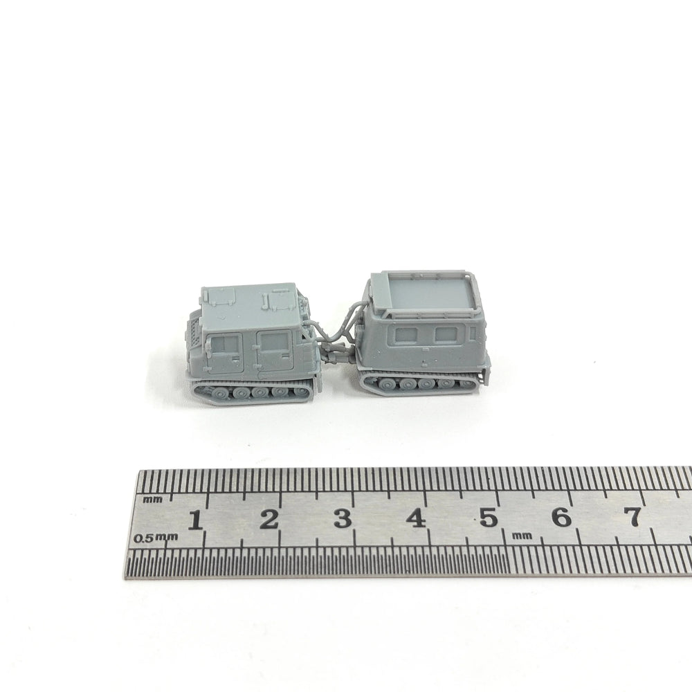 1/144 Cold War Bv206 Armoured Personnel Carrier, Resin Model Vehicle Kit, Unassembled and Unpainted