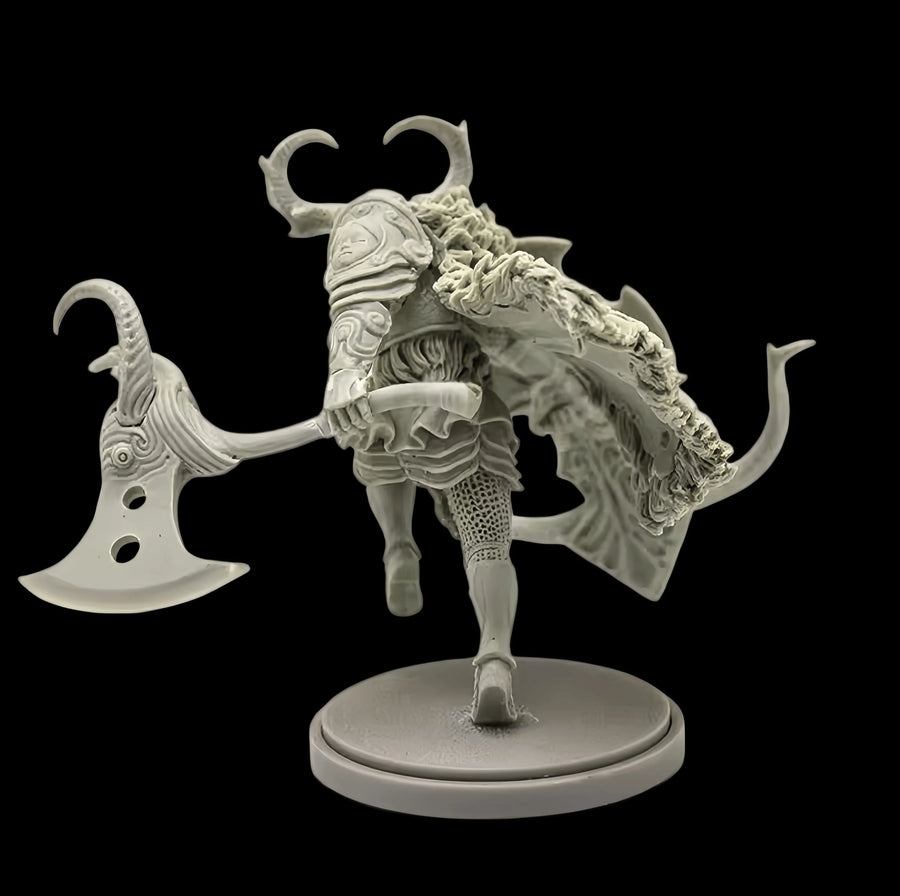 38MM Casting Resin Model Assembly Kit, GK， Bullhead Warrior Model, Unpainted