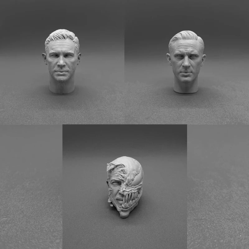 1/6 British Film Actor Head Sculpture, Resin Model Bust Kit, Historical Theme, Unassembled and Unpainted