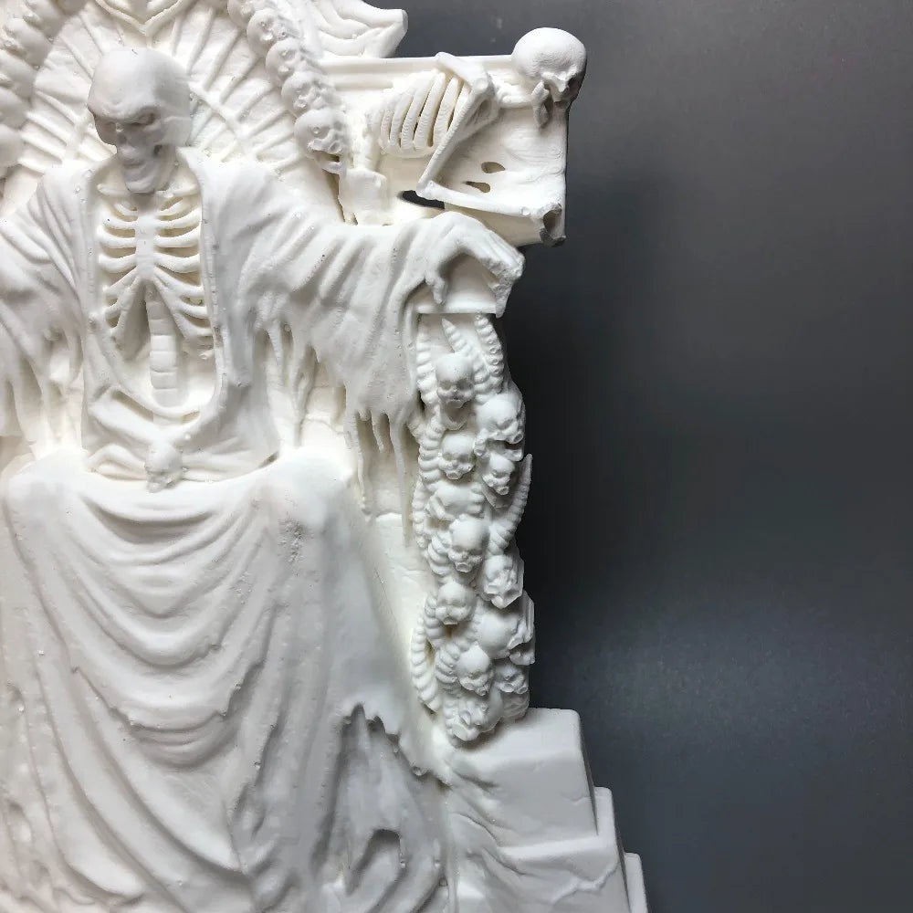 Death Baroque, Resin Model Bust Kit, Fantasy Theme, Unassembled and Unpainted