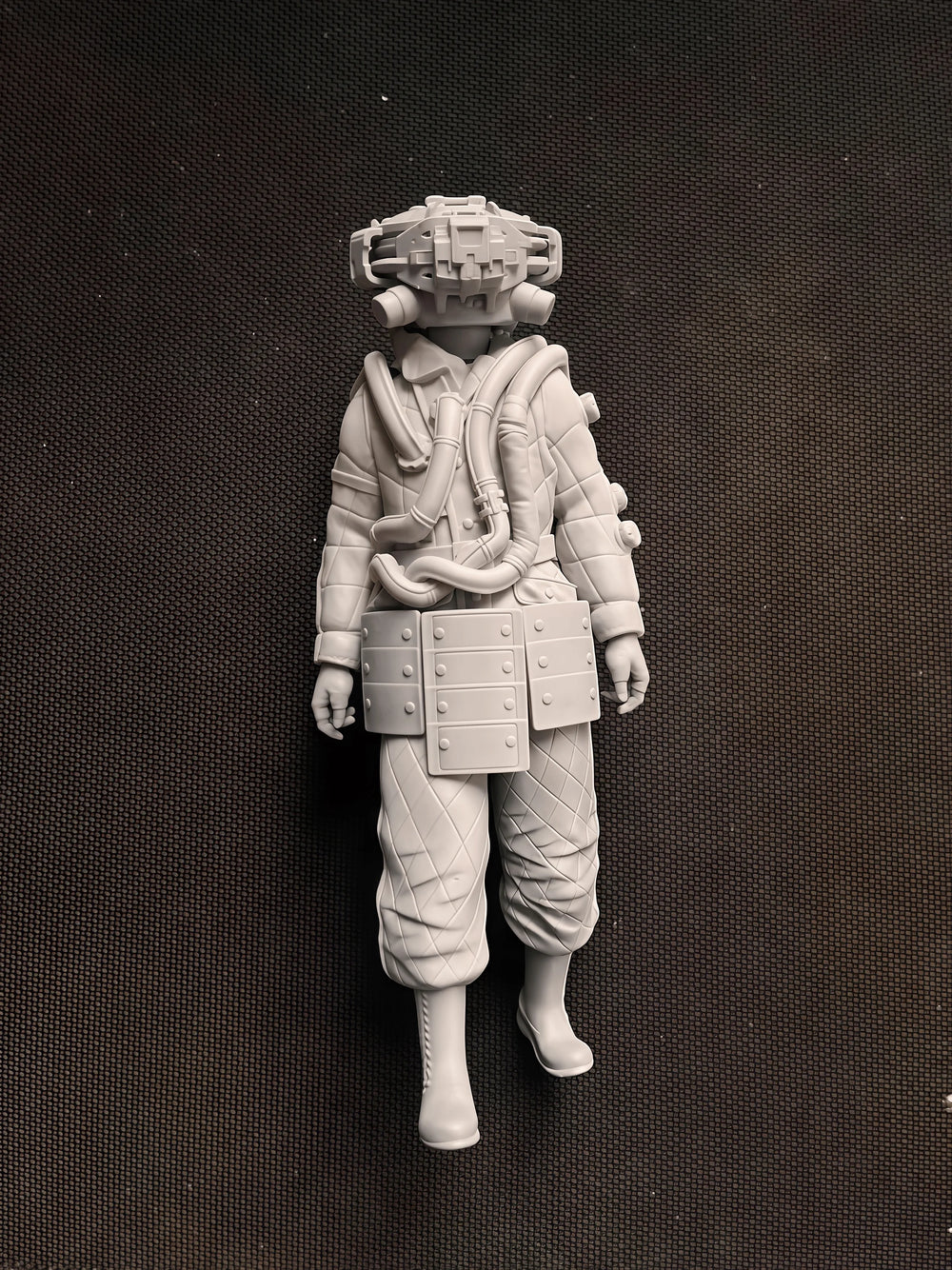1/16 Futuristic Infantry, Resin Model Figure Kit, Sci-Fi Theme, Unassembled and Unpainted