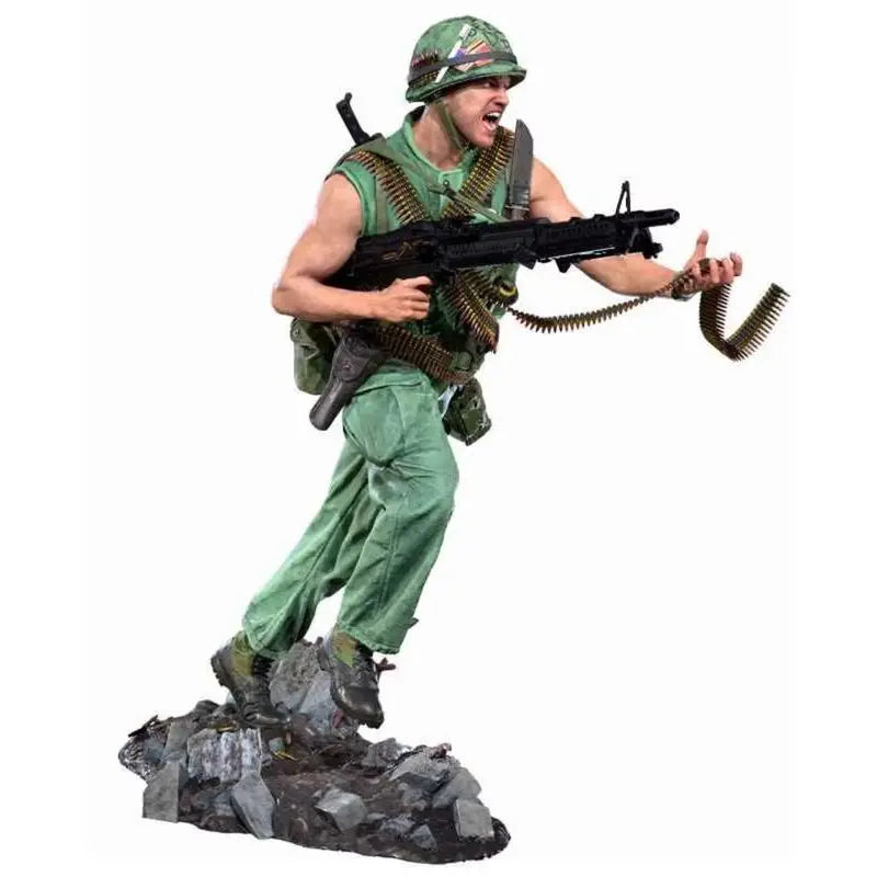 1/16 Modern US Marine with M16, Resin Model Figure Kit, Unassembled and Unpainted