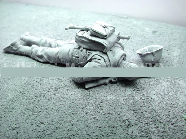 1/16 Modern Special Forces Soldier, Resin Model Figure Kit, Unassembled and Unpainted