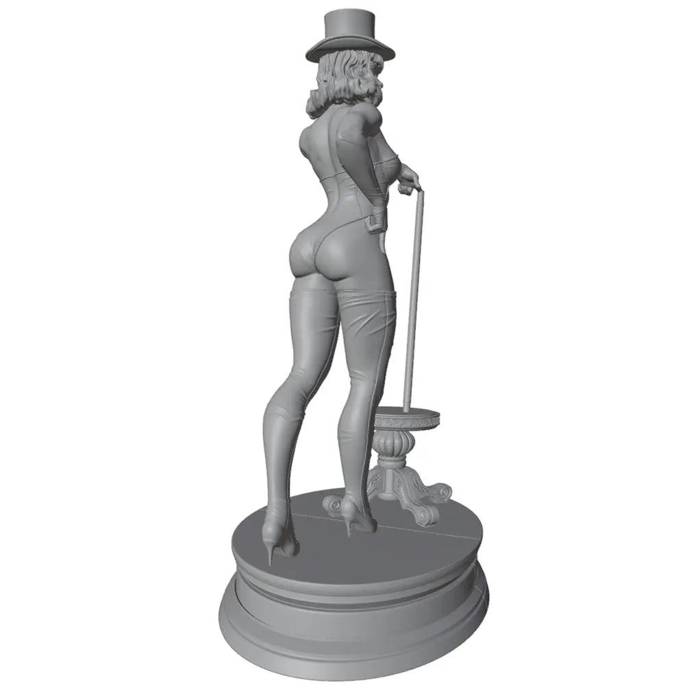 1/24 Sexy Magician Pinup, Resin Model Figure Kit, Unassembled and Unpainted
