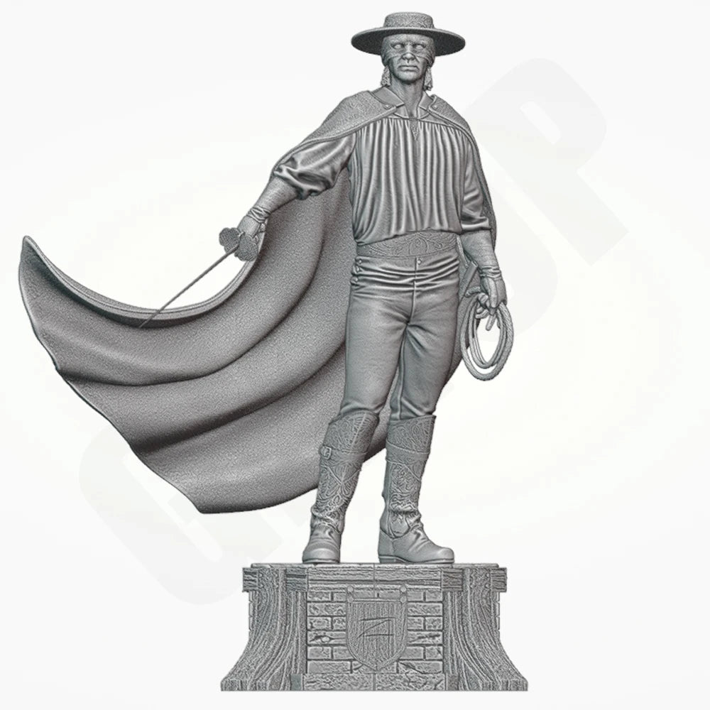 1/24 Governor's First Swordsman, Resin Model Figure Kit, Fantasy Theme, Unassembled and Unpainted