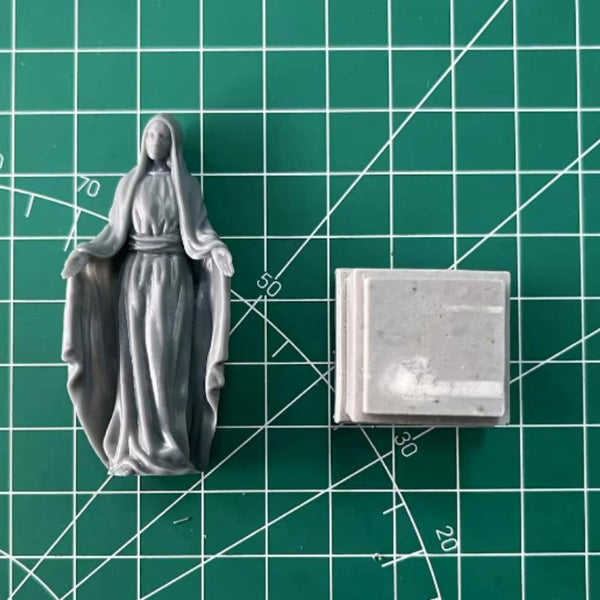 1/35 Ave Maria Virgin Mary, Resin Model Figure Kit, Mythology Theme, Unassembled and Unpainted