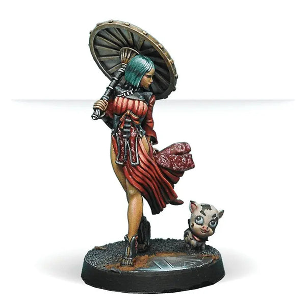Imperial Judge Dragon Girl, Resin Model Figure Kit, Fantasy Theme, Unassembled and Unpainted