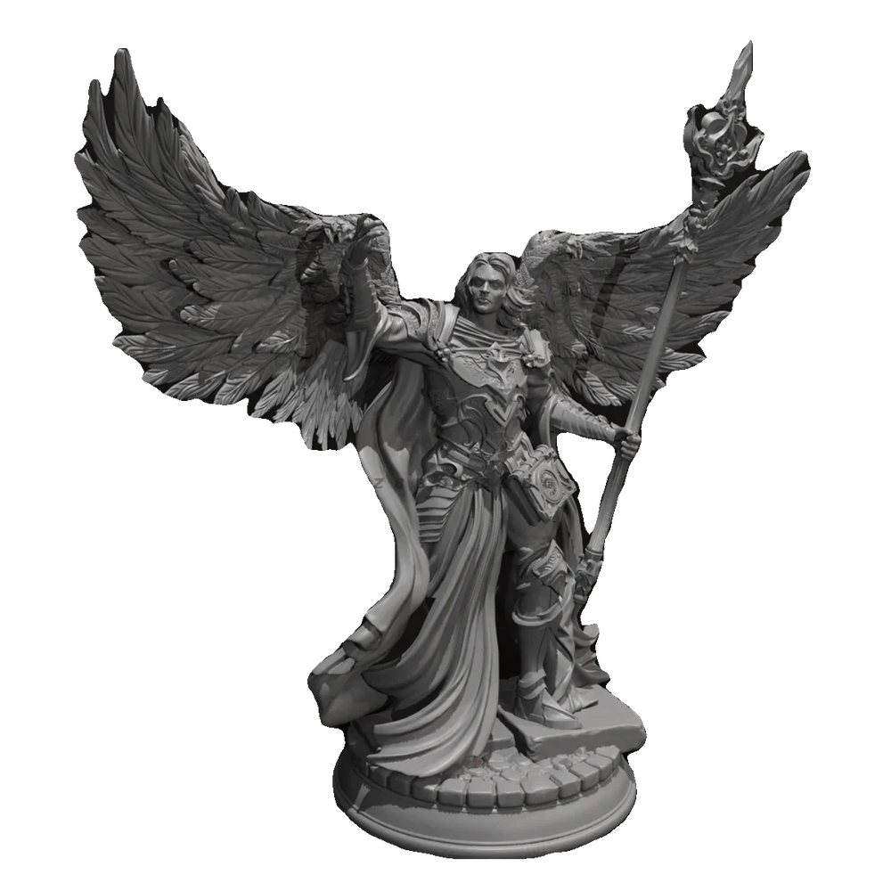 50mm Dark Fantasy Sorcerer, Resin Model Figure Kit, Fantasy Theme, Unassembled and Unpainted