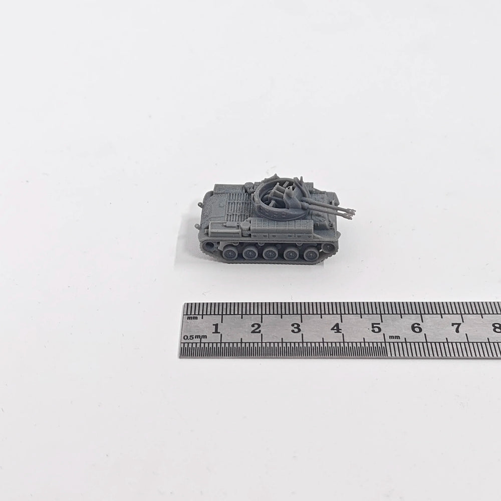 1/144 Cold War M42 Duster Self-Propelled Anti-Aircraft Gun, Resin Model Vehicle Kit, Unassembled and Unpainted