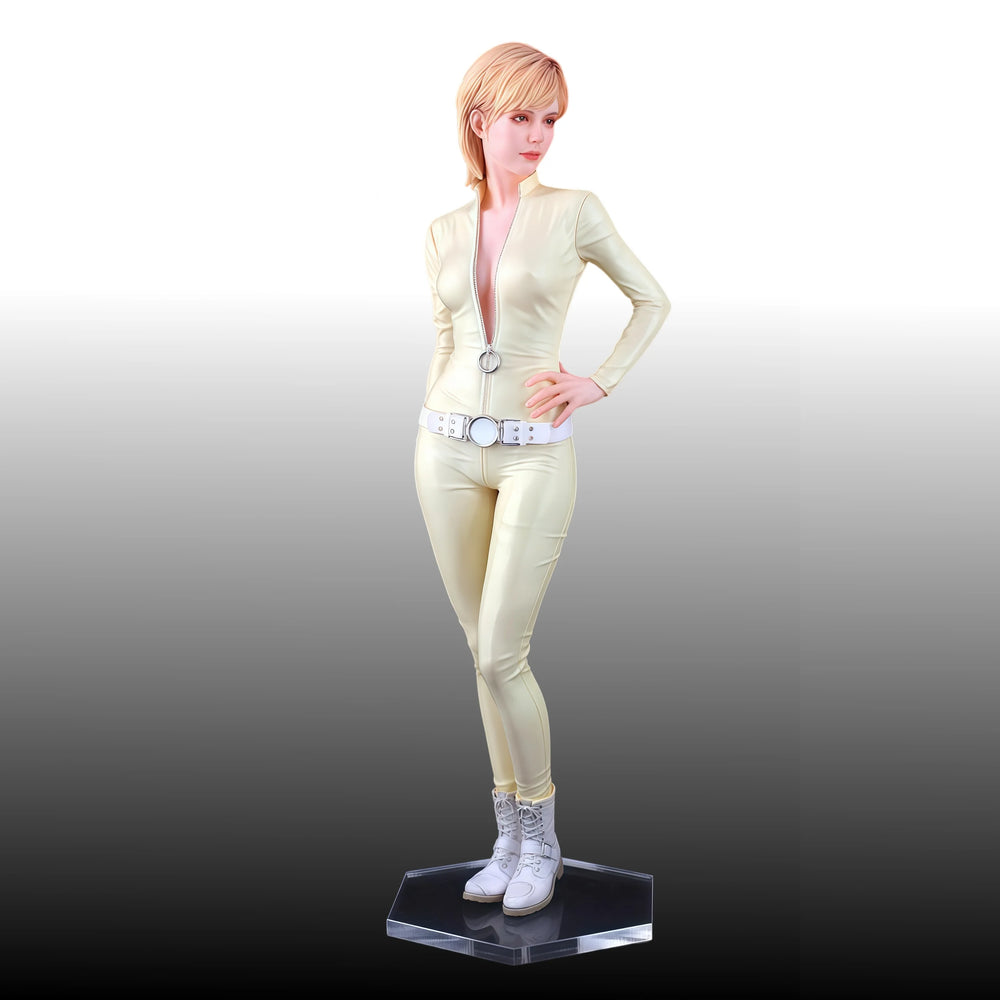 1/12 Modern Blonde Tactical Operator with Holster, Resin Model Figure Kit, Unassembled and Unpainted