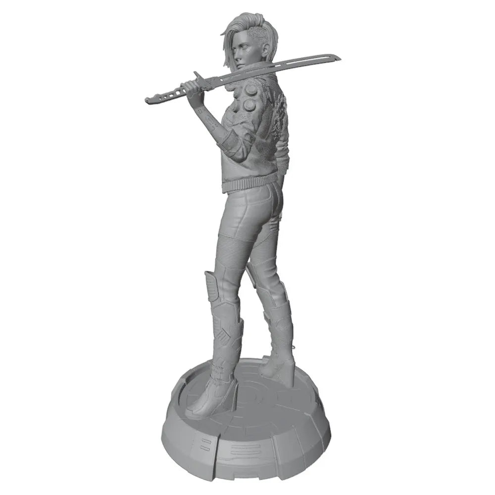 1/24 Tactical Trooper with Rifle, Resin Model Figure Kit, Sci-Fi Theme, Unassembled and Unpainted
