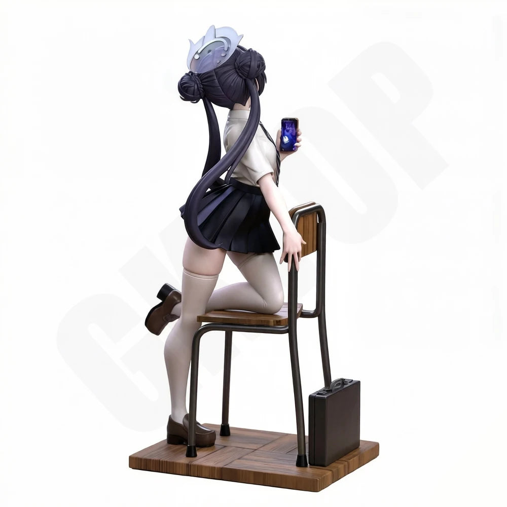 1/16 Schoolgirl, Resin Model Figure Kit, Anime Theme, Unassembled and Unpainted
