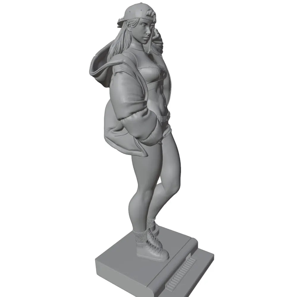 1/24 Sexy Girls Athletic Models, 4 Figures, Resin Model Figure Kit, Unassembled and Unpainted