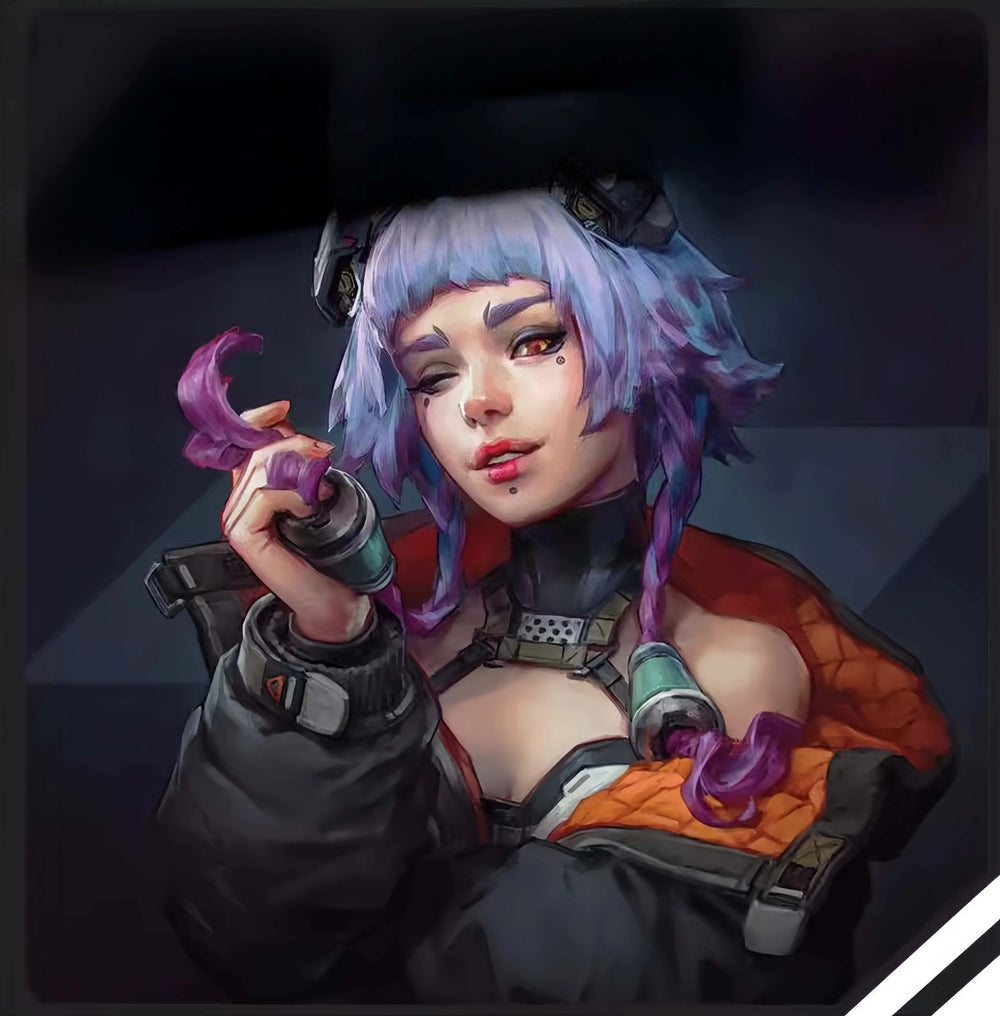 Cyberpunk Hip-Hop Girl — 1/10 Resin Bust
