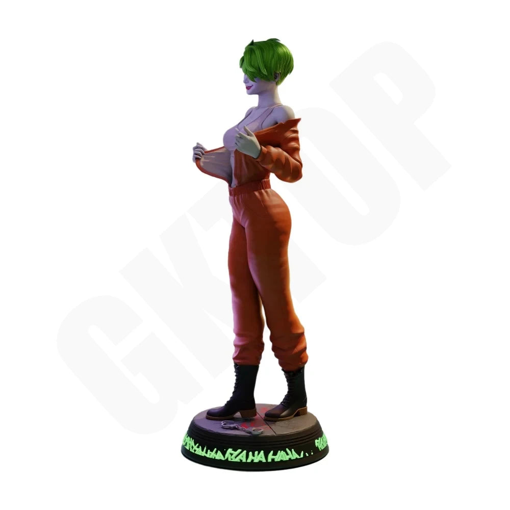 1/24 Female Pinup Clown, Resin Model Figure Kit, Unassembled and Unpainted