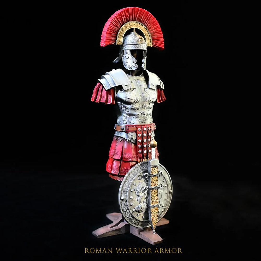210mm Ancient Roman Warrior, Resin Model Bust Kit, Unassembled and Unpainted