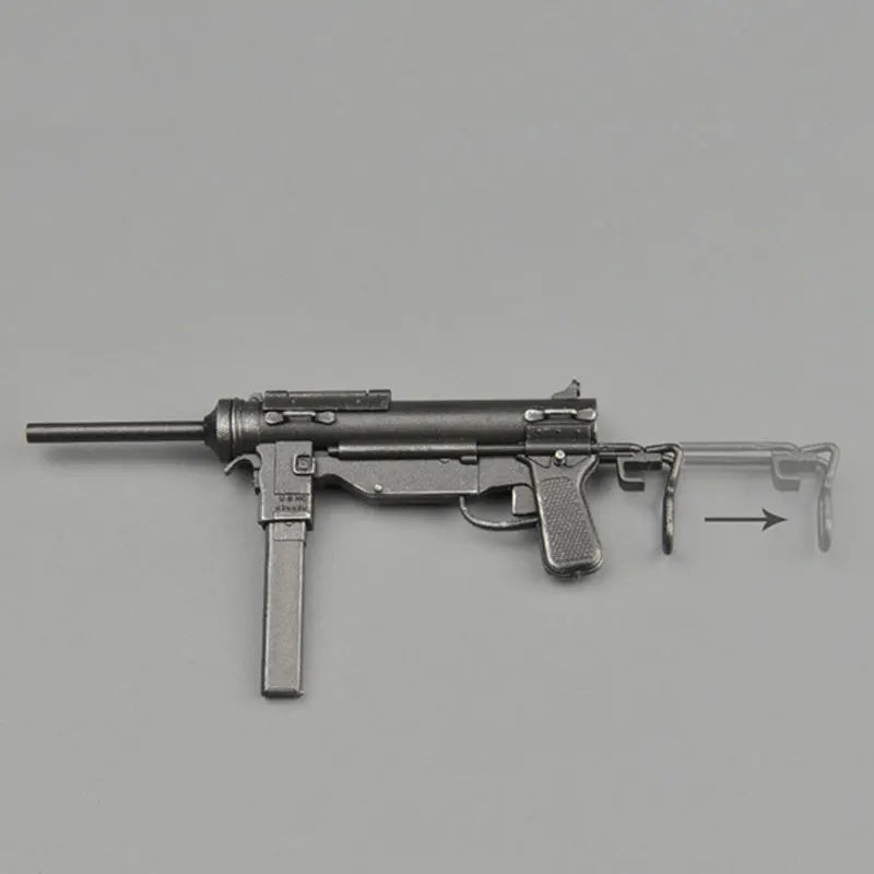 1/6 WWII American M3 Submachine Gun, Resin Model Accessory Kit, Unpainted