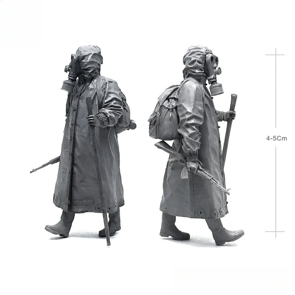 1/35 Cold War Russian Biochemical Soldier, Resin Model Figure Kit, Unassembled and Unpainted