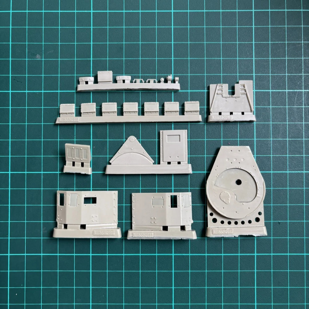 1/35 Modern US Navy SEAL Armored Turret, Resin Model Vehicle Kit, Unassembled and Unpainted