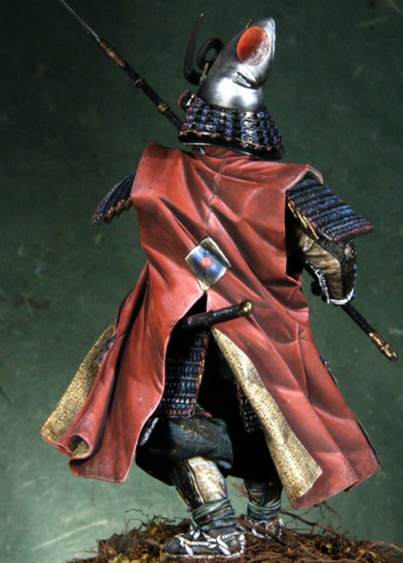 1/20 Ancient Japanese Samurai General, Resin Model Figure Kit, Unassembled and Unpainted