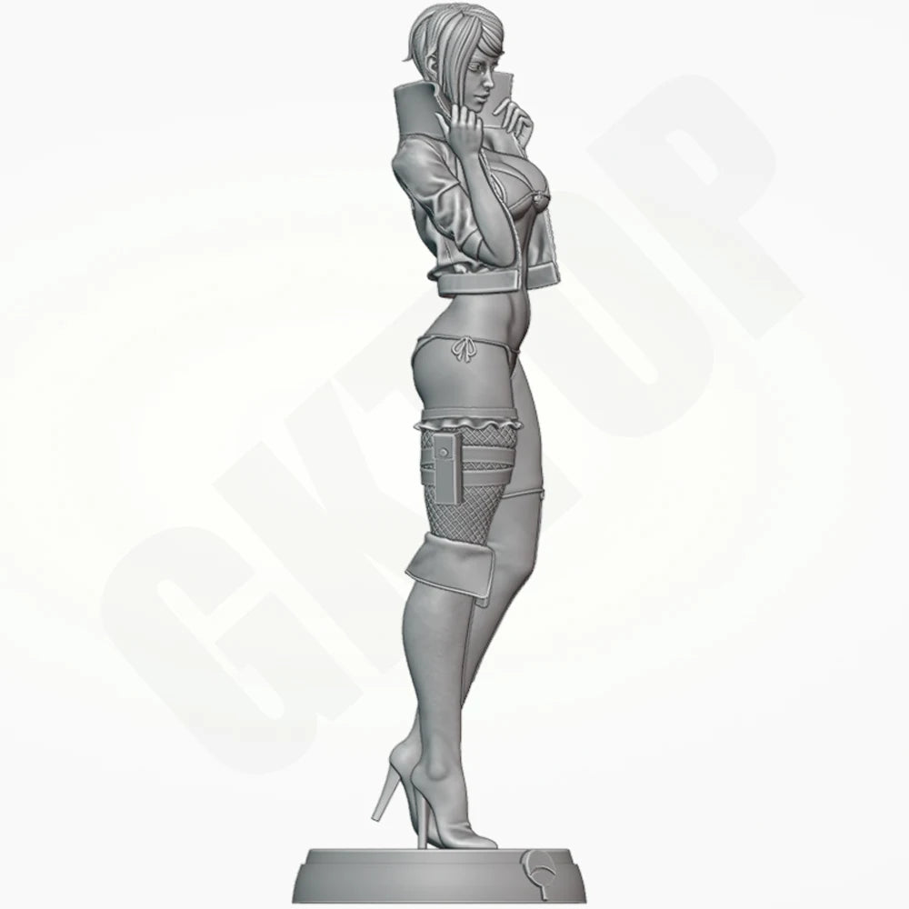 1/24 Tactical Soldier, Resin Model Figure Kit, Anime Theme, Unassembled and Unpainted