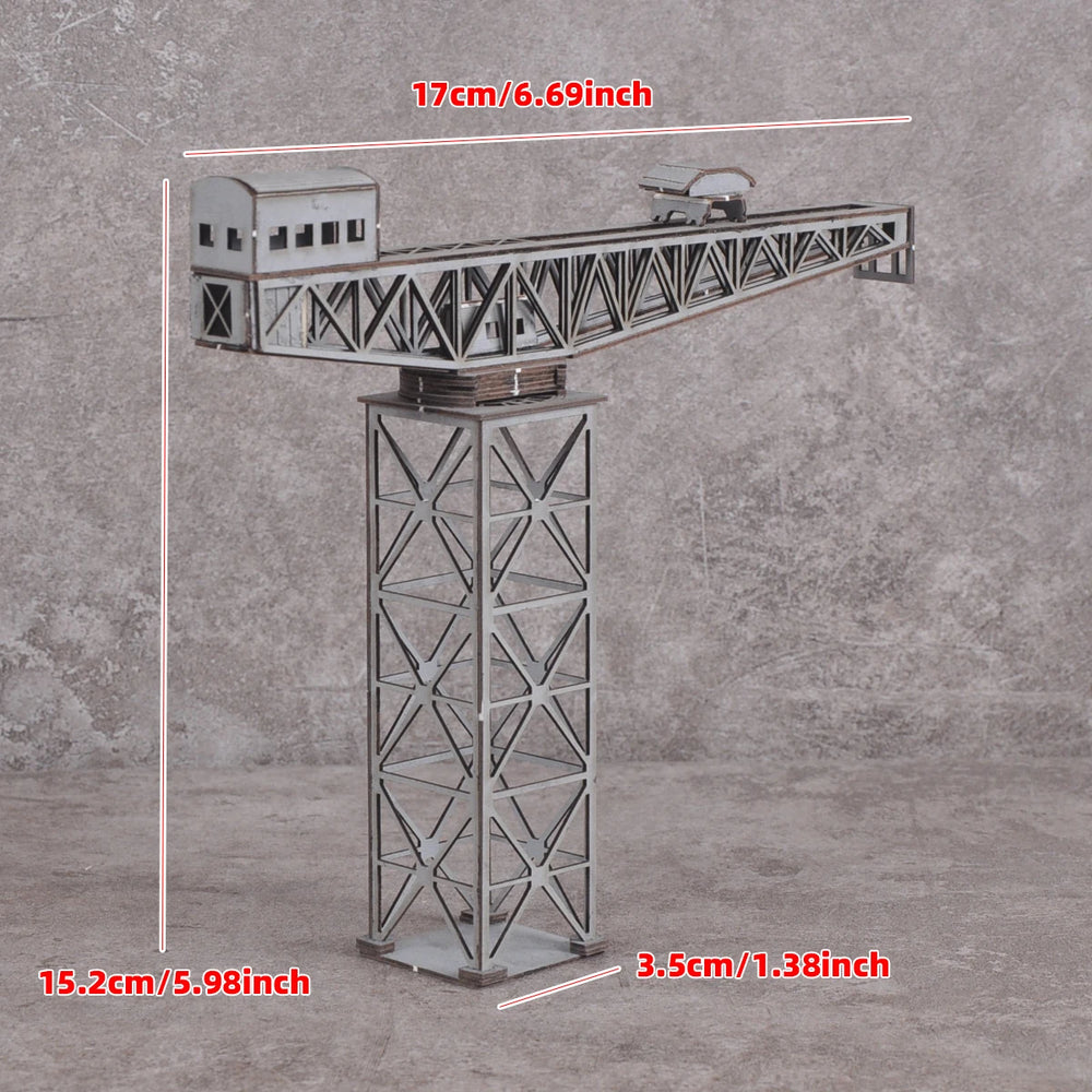 1/350 Dock Tower Crane, Resin Model Diorama Kit, Historical Theme, Unassembled and Unpainted