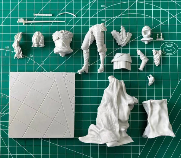 1/24 Napoleonic French Marshal, Resin Model Figure Kit, Unassembled and Unpainted