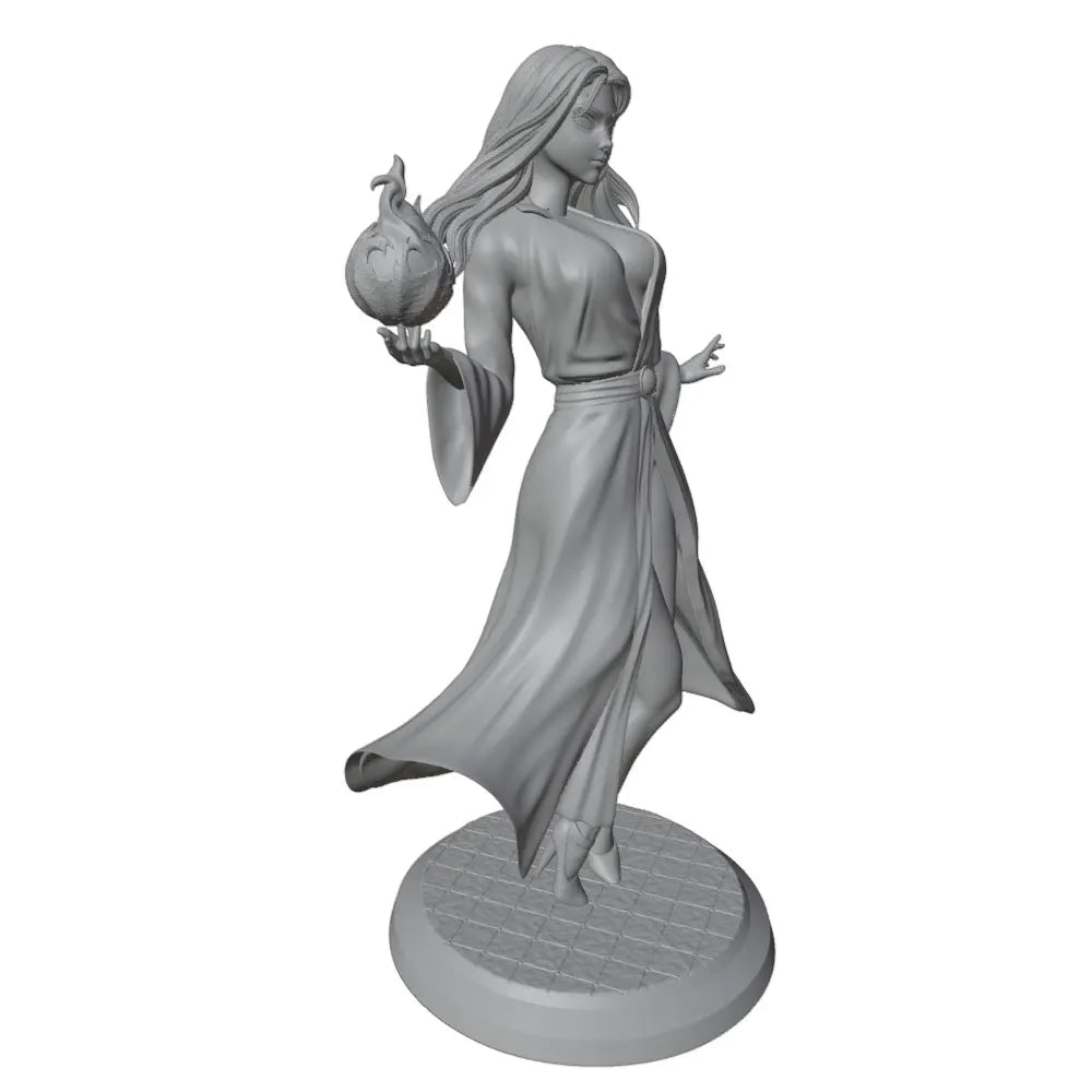 1/24 Sorceress Characters, 4 Figures, Resin Model Figure Kit, Fantasy Theme, Unassembled and Unpainted