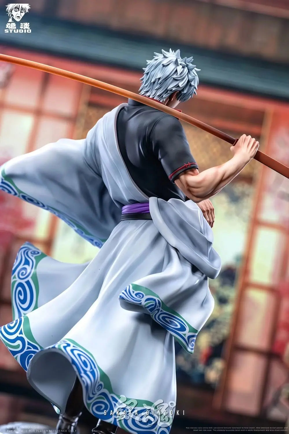 Gintama, Resin Model Figure Kit, Anime Theme, Unassembled and Unpainted