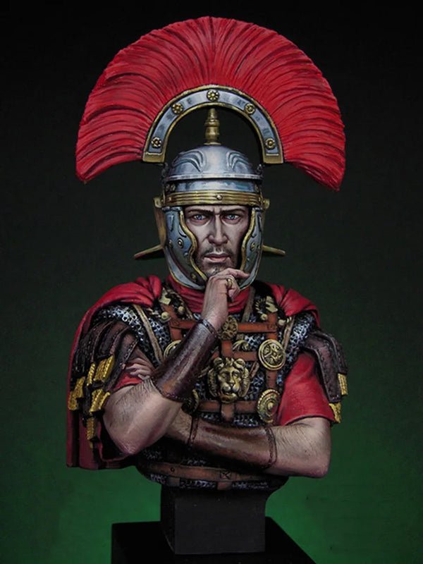 1/12 Ancient Roman Centurion, Resin Model Bust Kit, Unassembled and Unpainted