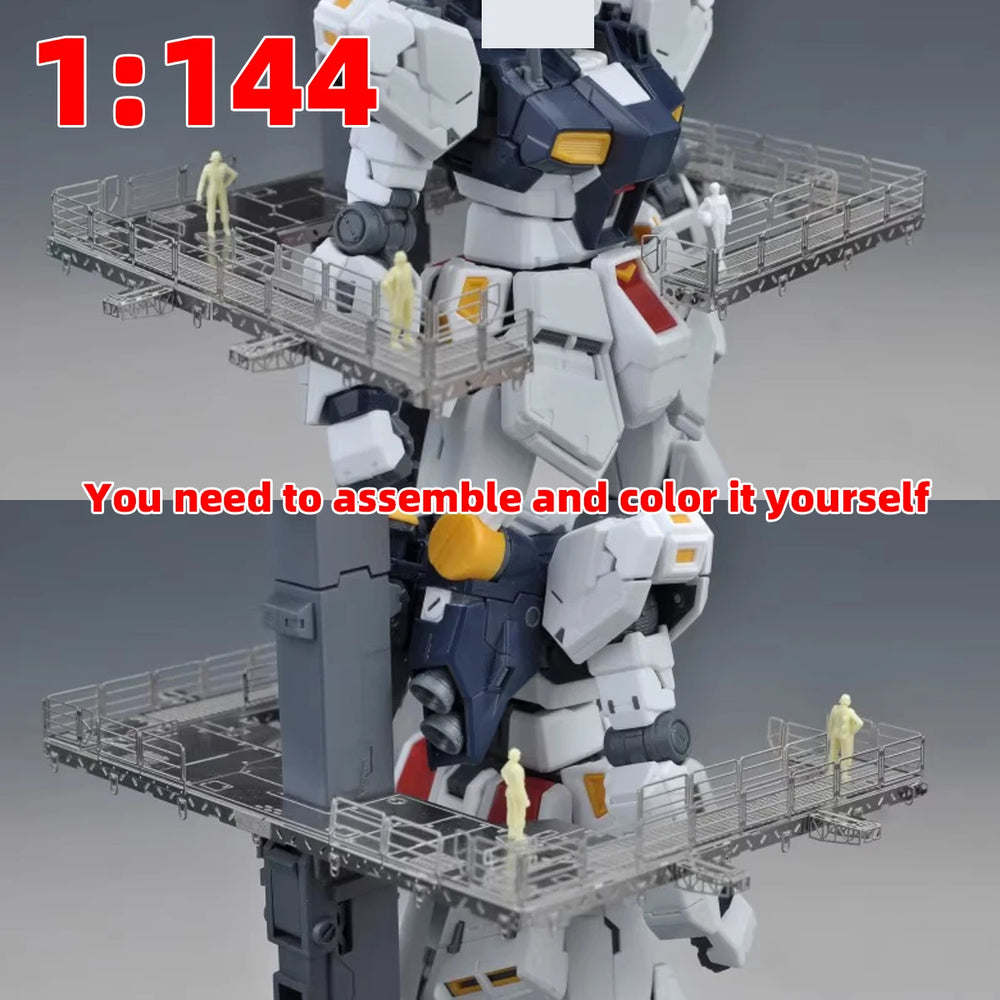 Gundam-Style Mobile Suit Mecha — 1:144 Resin Figure