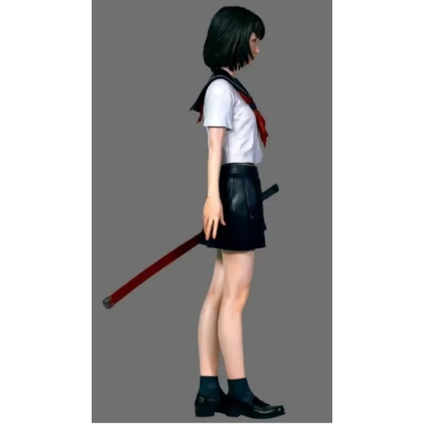 1/8 Schoolgirl Warrior, Resin Model Figure Kit, Anime Theme, Unassembled and Unpainted