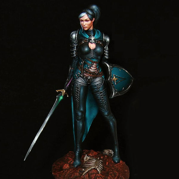 1/24 Female Rogue Warrior, Resin Model Figure Kit, Fantasy Theme, Unassembled and Unpainted
