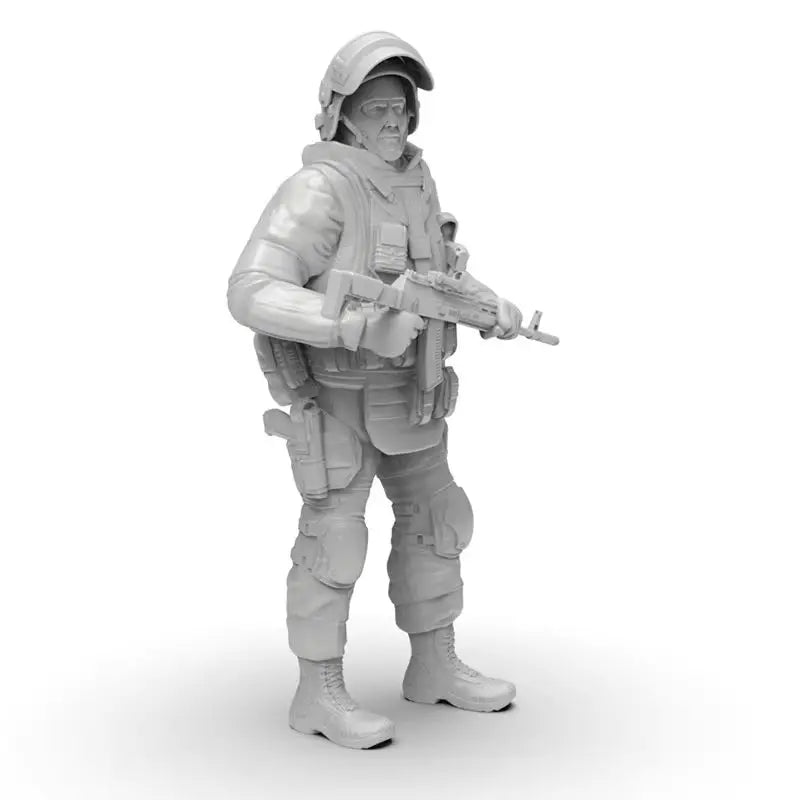 1/35 Modern Tactical Infantry Team with Plate Carriers, 4 Figures, Resin Model Figure Kit, Unassembled and Unpainted