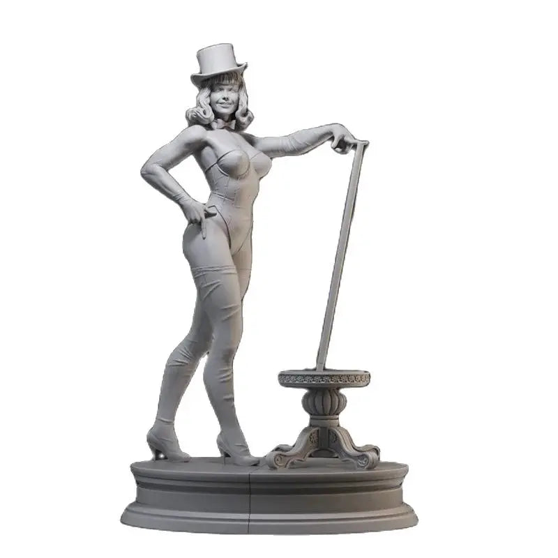 1/24 Bettie Page Pin-up, Resin Model Figure Kit, Unassembled and Unpainted